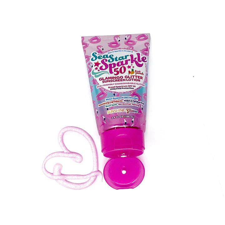 Fruit Punch | SeaStar Sparkle Glamingo Glitter Sunscreen Lotion